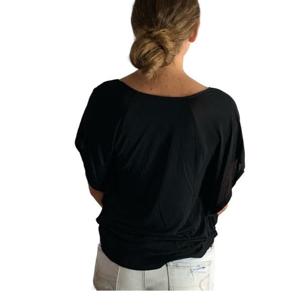 🎉Host Pick🎉 Boutique Womens black top with sequins. Size small NWT - Picture 5 of 5